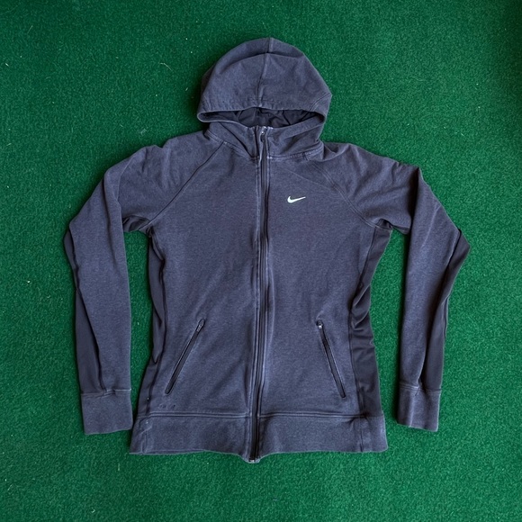 NIKE SLIM FIT ATHLETIC ZIP-UP HOODIE - Picture 1 of 3